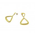 ORECCHINI PENDENTI IN ORO GIALLO 18 KT 
