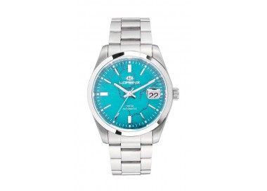 OROLOGIO LORENZ GINEVRA KING TURCHESE 030235TQ AUTOMATICO