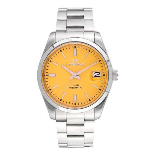 OROLOGIO LORENZ GINEVRA KING GIALLO 030235GG AUTOMATICO