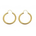 ORECCHINI CERCHI IN ORO GIALLO 18 KT 