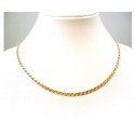 COLLANA CATENA IN ORO GIALLO 18 KT GRAMMI 11