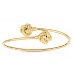 BRACCIALE NODO RIGIDO IN ORO GIALLO 18 KT