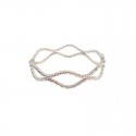 BRACCIALE RIGIDO IN ORO BIANCO 18 KT