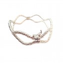 BRACCIALE RIGIDO IN ORO BIANCO 18 KT