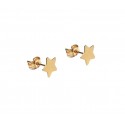 ORECCHINI STELLA IN ORO GIALLO 18 KT
