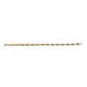 BRACCIALE CATENA IN ORO GIALLO 18 KT
