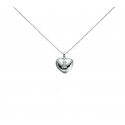 COLLANA CUORE IN ARGENTO 925 CON BRILLANTI
