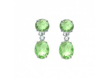 ORECCHINI IN ARGENTO MILUNA KIARA CON PIETRE E ZIRCONI