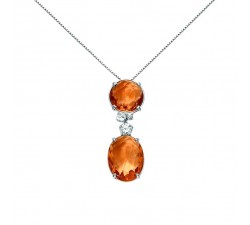 COLLANA IN ARGENTO 925 CON ZIRCONI