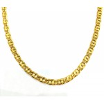 COLLANA OCCHIO DI TIGRE ORO GIALLO 18 KT PIENA