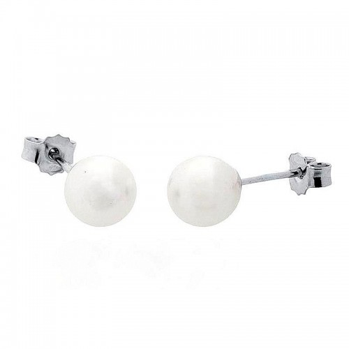 ORECCHINI IN ORO BIANCO CON PERLE
