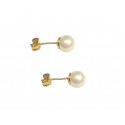 ORECCHINI IN ORO BIANCO CON PERLE