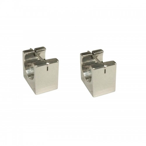 WHITE GOLD 18 KT Velcro CLIPS