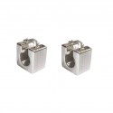 PENDIENTES AMARILLO ORO 18 KT TORCION MODELO