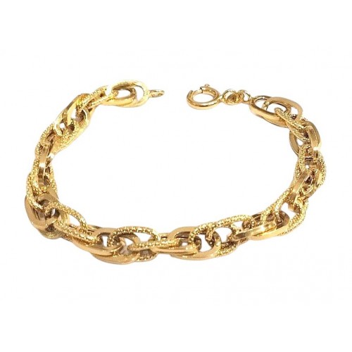 BRACCIALE IN ORO GIALLO 18 KT DA DONNA