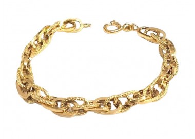 BRACCIALE DA DONNA IN ORO GIALLO 18 KT