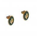 WHITE GOLD 18 KT Velcro CLIPS