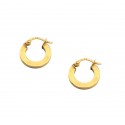 ORECCHINI CERCHI PICCOLI IN ORO GIALLO 18 KT 