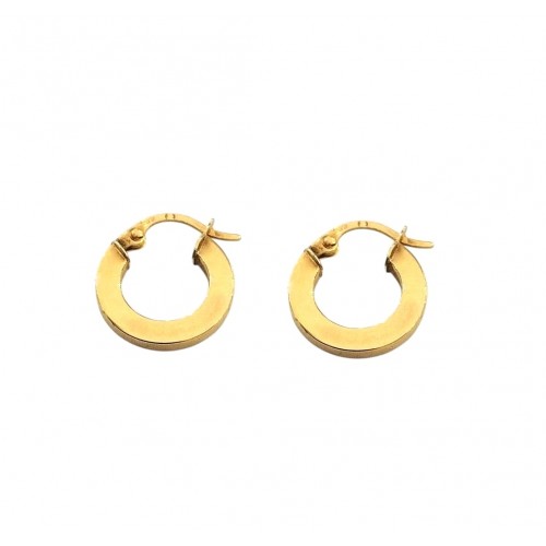 ORECCHINI CERCHI PICCOLI IN ORO GIALLO 18 KT 