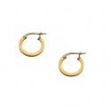 ORECCHINI CERCHI PICCOLI IN ORO GIALLO 18 KT