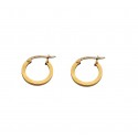 ORECCHINI CERCHI PICCOLI IN ORO GIALLO 18 KT