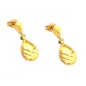 ORECCHINI PENDENTI IN ORO GIALLO 18 KT