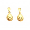 ORECCHINI PENDENTI IN ORO GIALLO 18 KT