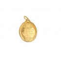 CIONDOLO SEGNO ZODIACALE PESCI IN ORO GIALLO 18 KT 