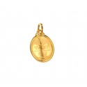 CIONDOLO SEGNO ZODIACALE ARIETE IN ORO GIALLO 18 KT + COLLANA LACCIO IN OMAGGIO