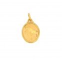 CIONDOLO SEGNO ZODIACALE TORO IN ORO GIALLO 18 KT