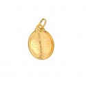 CIONDOLO SEGNO ZODIACALE LEONE IN ORO GIALLO 18 KT + COLLANA LACCIO IN OMAGGIO