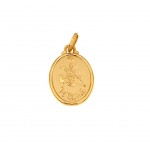CIONDOLO SEGNO ZODIACALE LEONE IN ORO GIALLO 18 KT + COLLANA LACCIO IN OMAGGIO