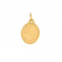 CIONDOLO SEGNO ZODIACALE LEONE IN ORO GIALLO 18 KT + COLLANA LACCIO IN OMAGGIO