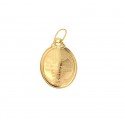 CIONDOLO SEGNO ZODIACALE SCORPIONE IN ORO GIALLO 18 KT