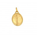 CIONDOLO SEGNO ZODIACALE CAPRICORNO IN ORO GIALLO 18 KT + COLLANA LACCIO IN OMAGGIO