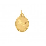 CIONDOLO SEGNO ZODIACALE CAPRICORNO IN ORO GIALLO 18 KT + COLLANA LACCIO IN OMAGGIO