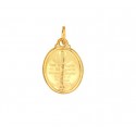 CIONDOLO SEGNO ZODIACALE LEONE IN ORO GIALLO 18 KT + COLLANA LACCIO IN OMAGGIO