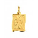 CIONDOLO SEGNO ZODIACALE LEONE IN ORO GIALLO 18 KT + COLLANA LACCIO IN OMAGGIO