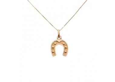 COLLANA SAN PIO IN ORO GIALLO E BIANCO 18 KT + COLLANA LACCIO IN OMAGGIO