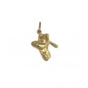 CIONDOLO STELLA IN ORO GIALLO+COLLANA OMAGGIO