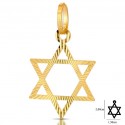 CIONDOLO STELLA IN ORO GIALLO+COLLANA OMAGGIO