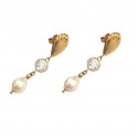 ORECCHINI PENDENTI IN ORO GIALLO 18KT