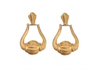 ORECCHINI PENDENTI IN ORO GIALLO 18 KT