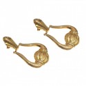 ORECCHINI IN ORO GIALLO 18 KT