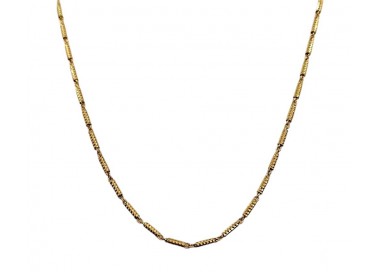COLLANA UNISEX IN ORO GIALLO 18 KT