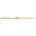 BRACCIALE DA DONNA IN ORO BIANCO 18 KT CON ZIRCONI BIANCHI