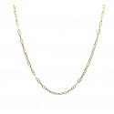 COLLANA CATENA MARINARA IN ORO GIALLO 18 KT