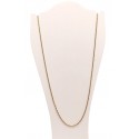 COLLANA CATENA MARINA IN ORO GIALLO 18 KT CM 60