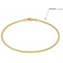 BRACELET CHILD WHITE GOLD 18 KT 