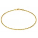 BRACELET CHILD WHITE GOLD 18 KT 